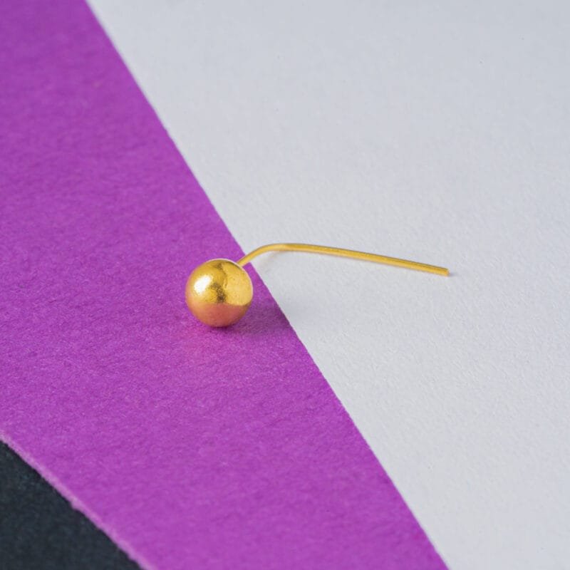 18k gold Nose rein - Regular small - Image 3