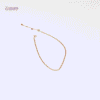 18K Gold Anklet