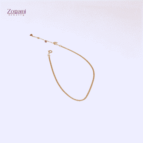 18K Gold Anklet